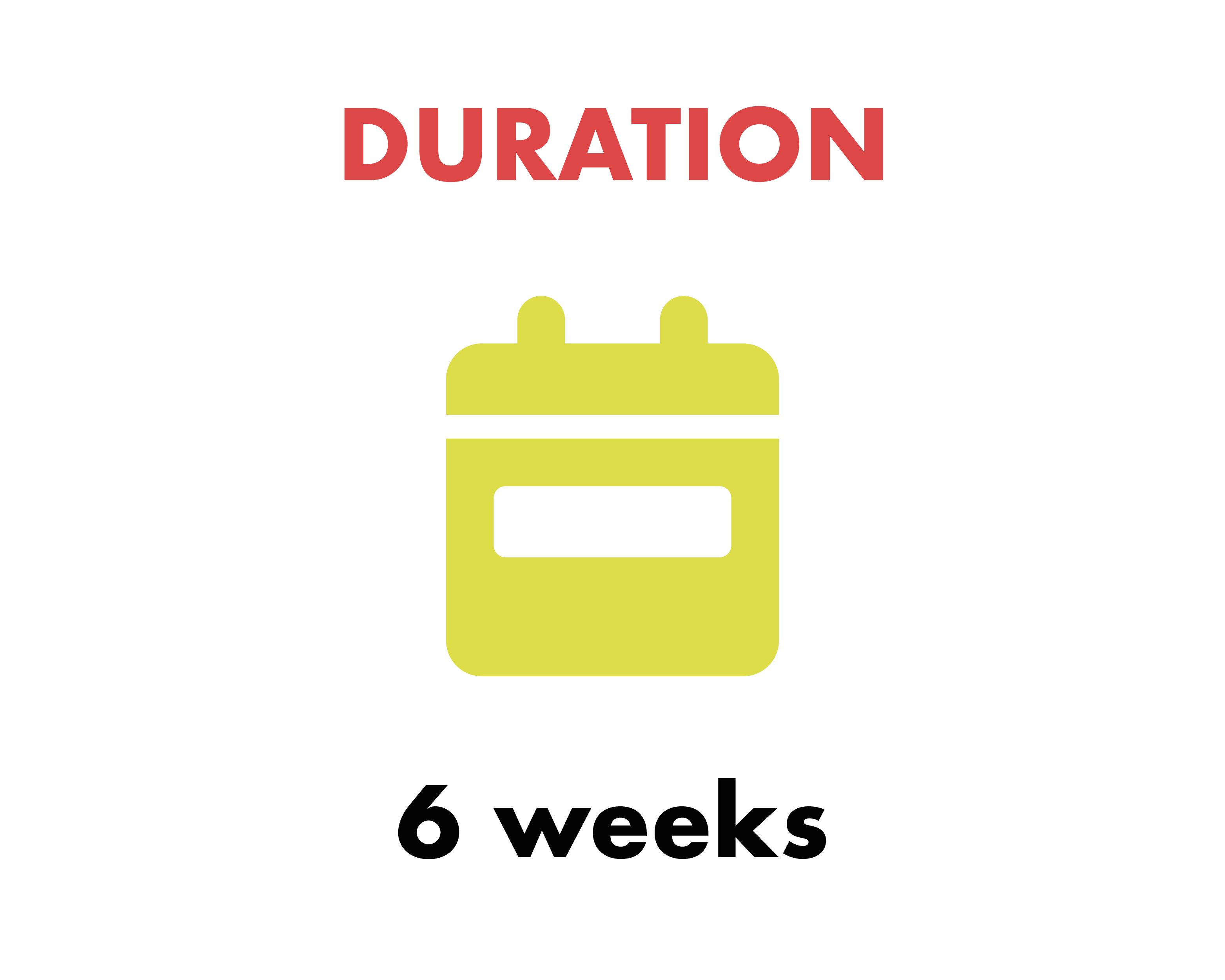 6 weeks