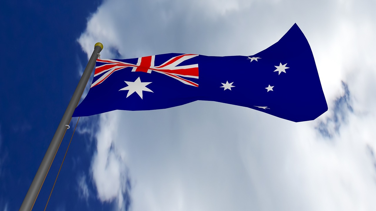 bandiera dell'Australia bandiera dell'Australia
