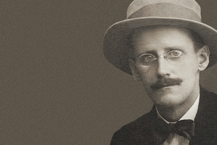 Dettaglio della locandina: immagine di James Joyce Dettaglio della locandina: immagine di James Joyce