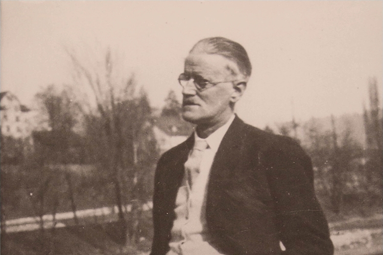 Dettaglio della locandina: foto di Joyce