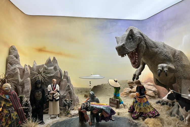 un'area del museo 