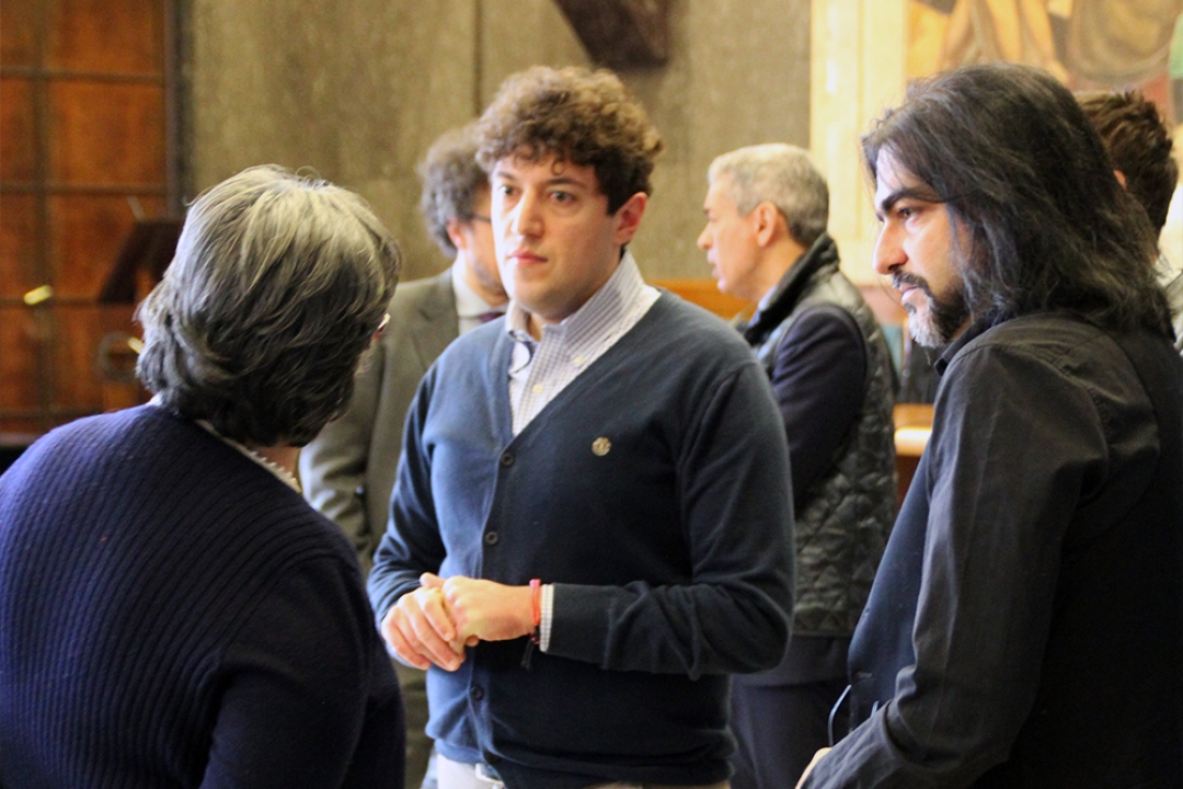 Il prof. Terrinoni e la prof.ssa Mori