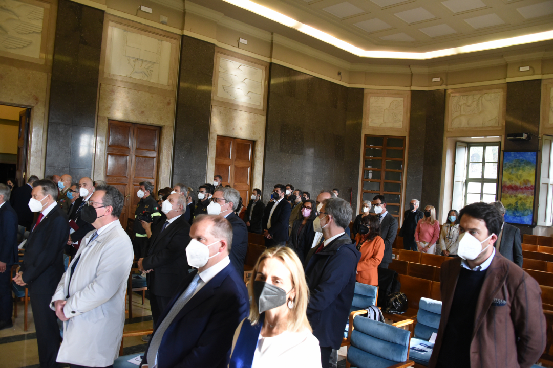 scorcio del pubblico in aula Magna scorcio del pubblico in aula Magna