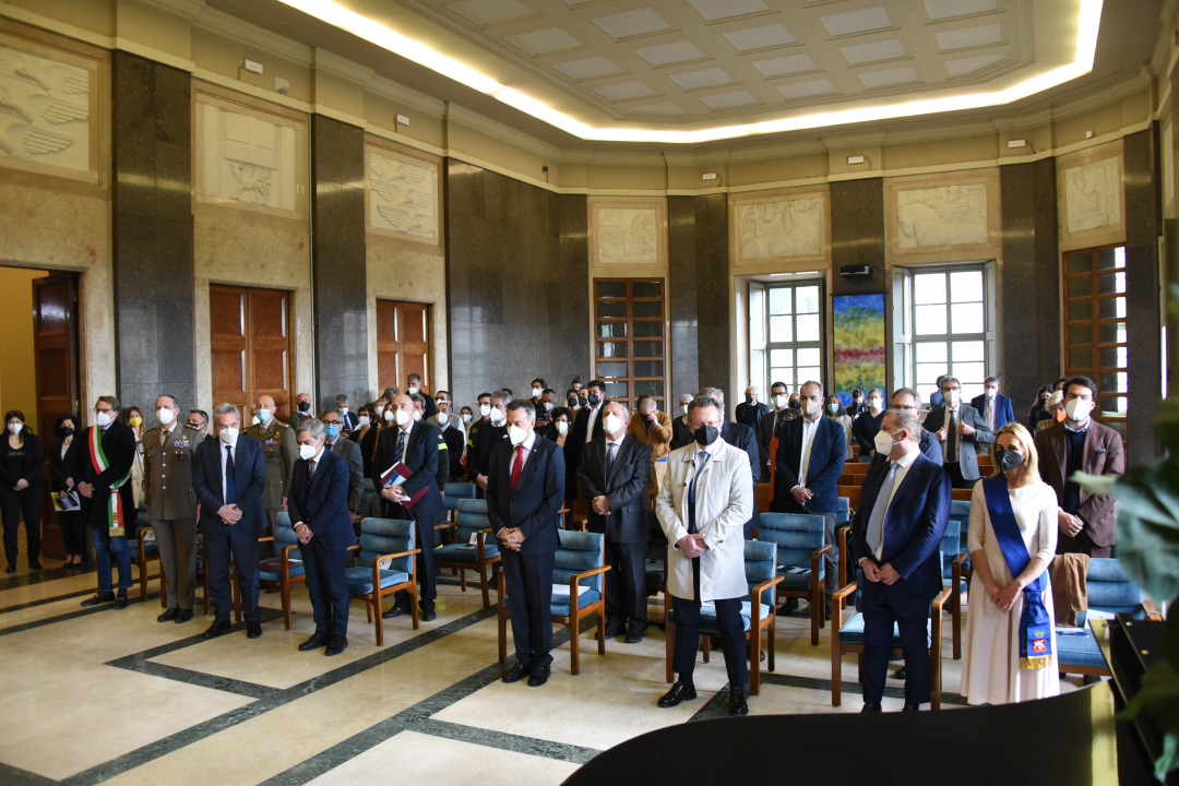scorcio del pubblico in aula Magna scorcio del pubblico in aula Magna
