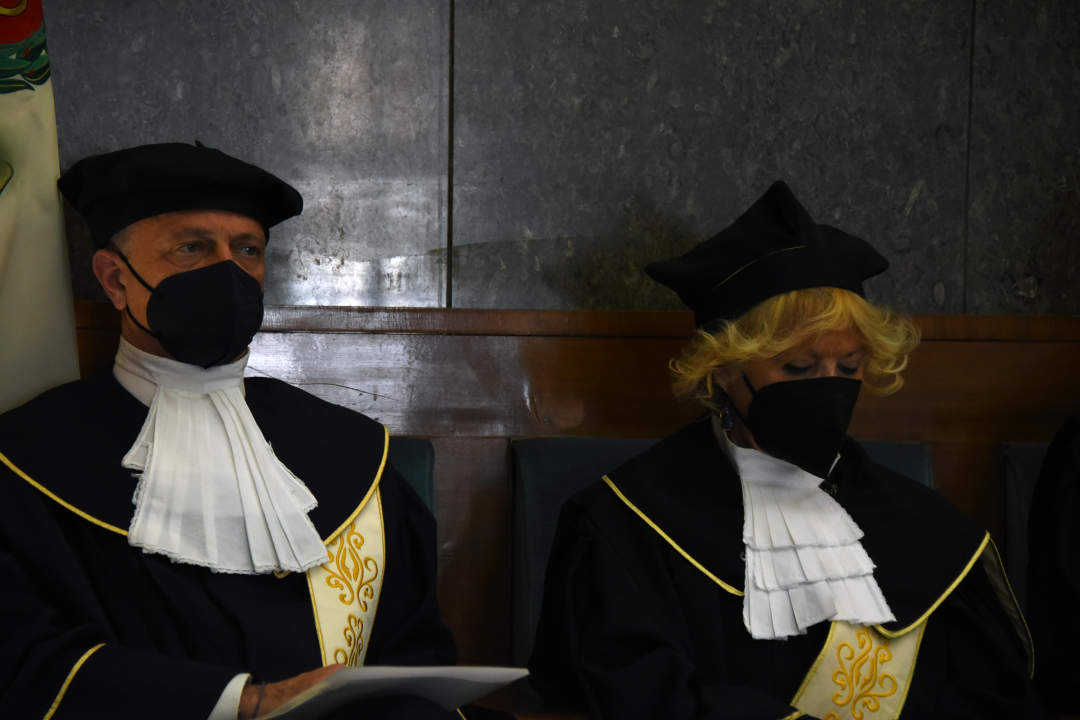 il prof. Francesco Duranti e la prof.ssa Dianella Gambini il prof. Francesco Duranti e la prof.ssa Dianella Gambini