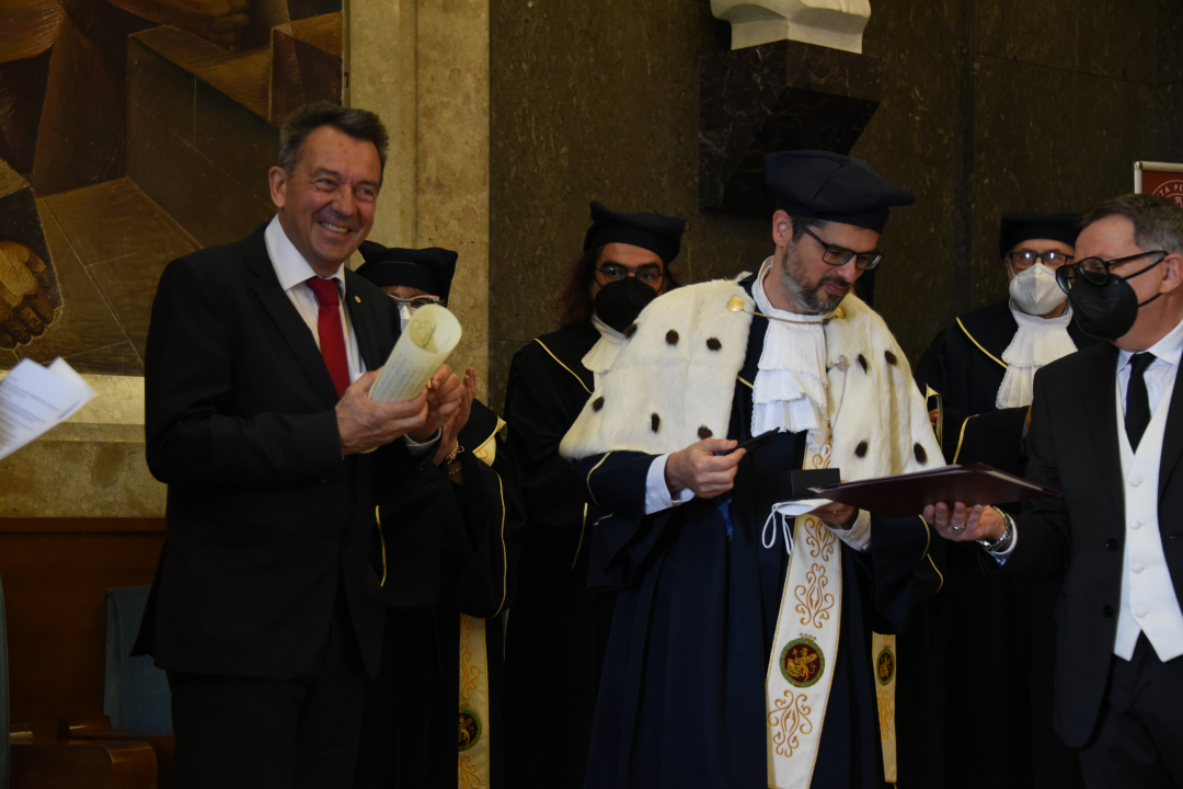 Maurer e il Rettore Maurer e il Rettore