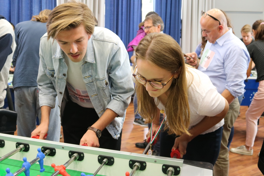 Torneo di biliardino alla Stranieri Torneo di biliardino alla Stranieri