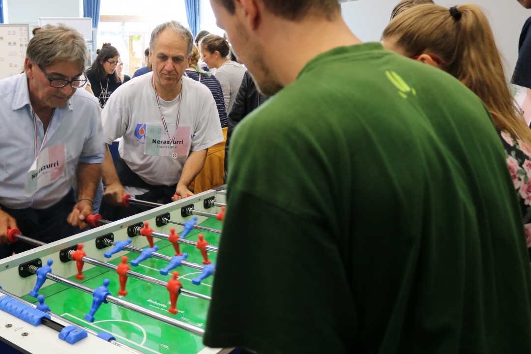 Torneo di biliardino alla Stranieri Torneo di biliardino alla Stranieri
