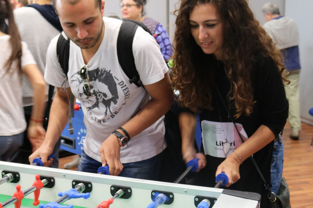 Torneo di biliardino alla Stranieri Torneo di biliardino alla Stranieri