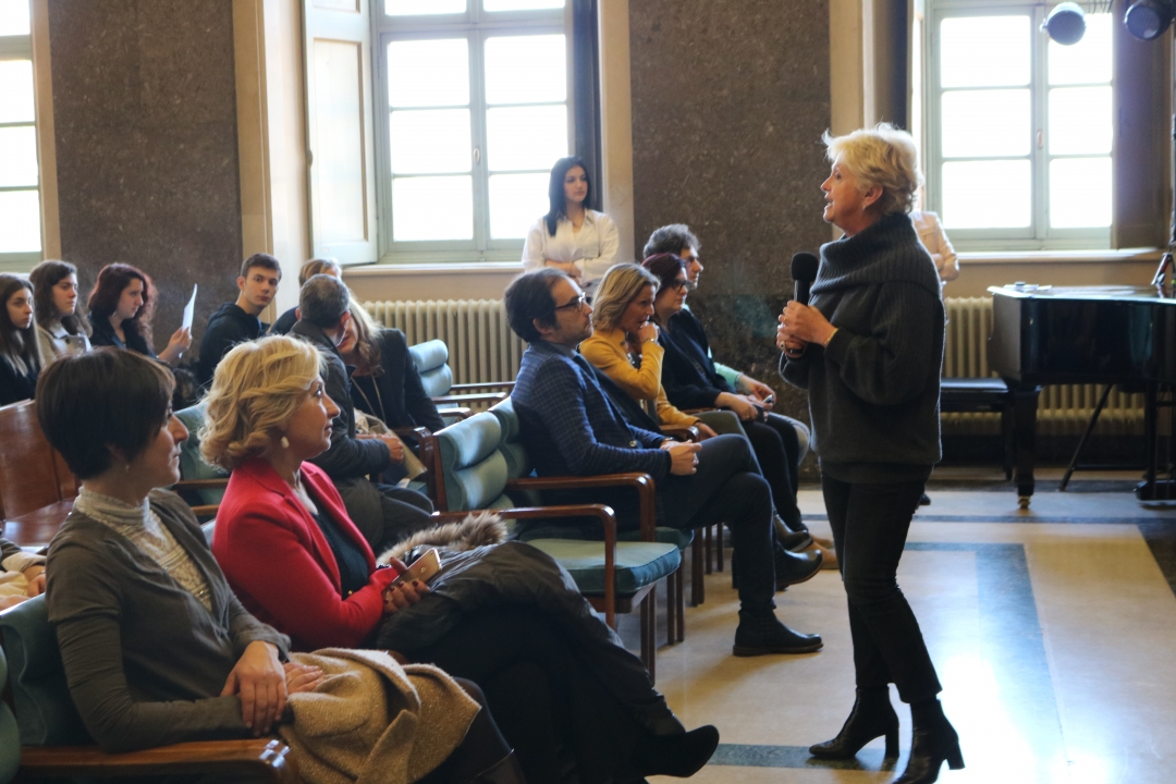 L'intervento della Rettrice L'intervento della Rettrice